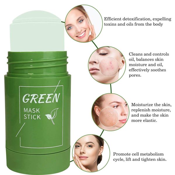 Green Tea Cleansing Mask Purifying Clay Stick