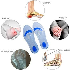 Silicone Gel Medical Insoles for Shoes