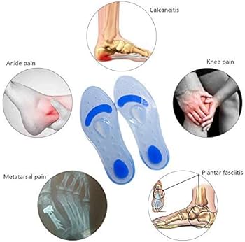 Silicone Gel Medical Insoles for Shoes