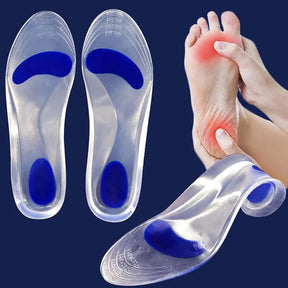 Silicone Gel Medical Insoles for Shoes