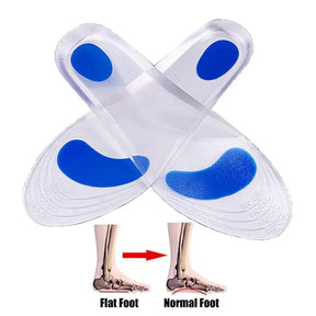 Silicone Gel Medical Insoles for Shoes