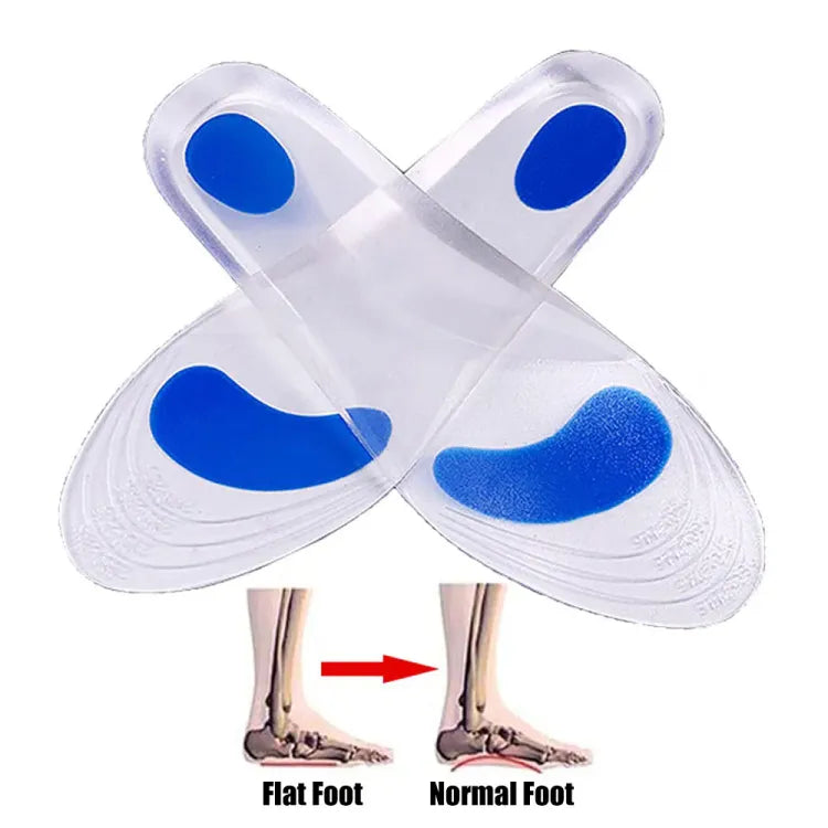 Silicone Gel Medical Insoles for Shoes